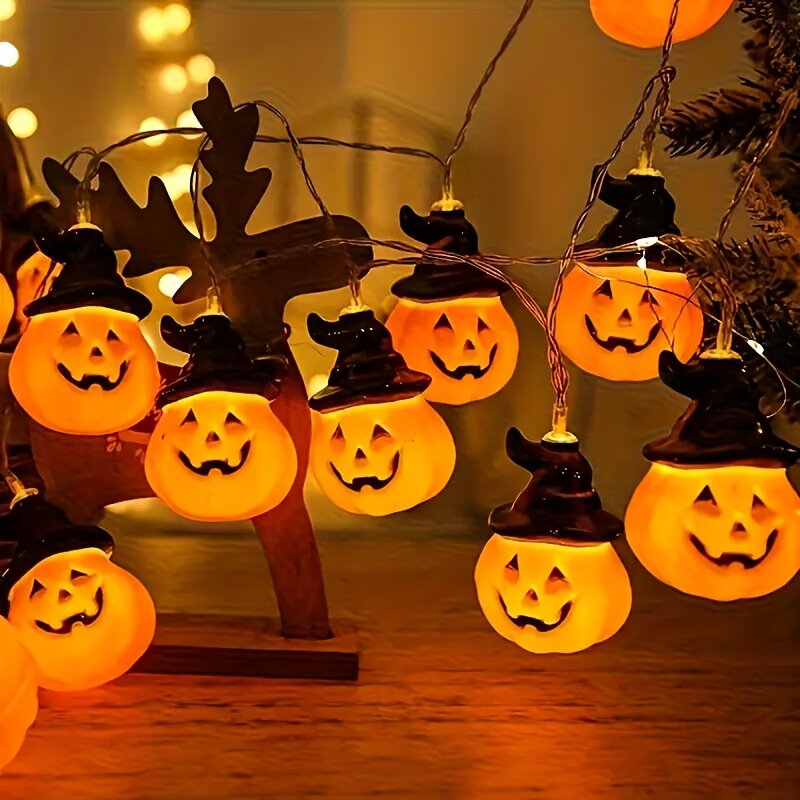 1.5M/59.06in Halloween Pumpkin - Halloween Led String Lights Orange review and price