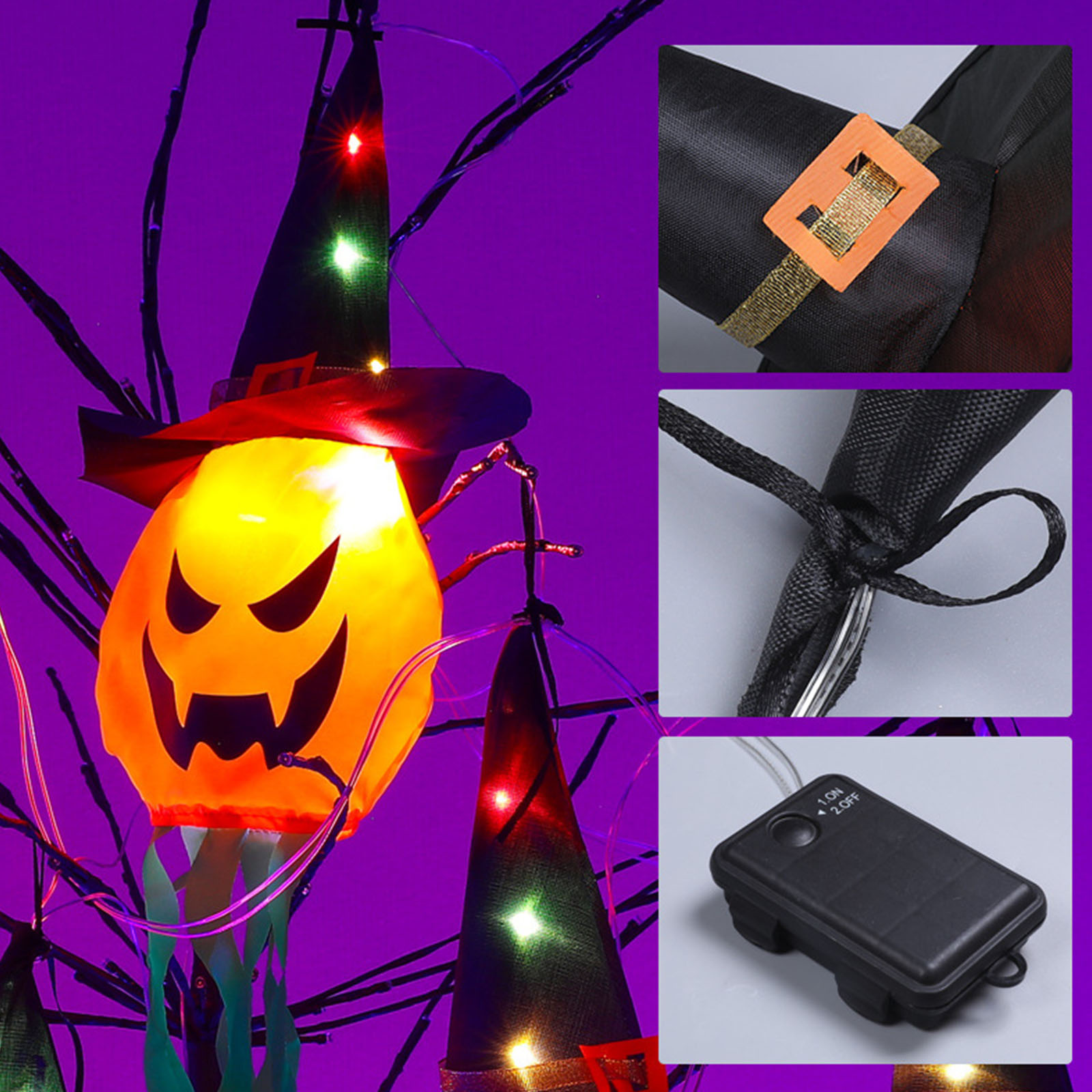 Halloween Decorative Lights Ha - Halloween Led String Lights Orange review and price
