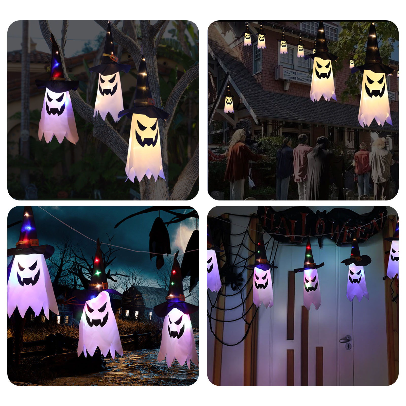 Halloween Decorative Lights Ha - Halloween Led String Lights Orange review and price