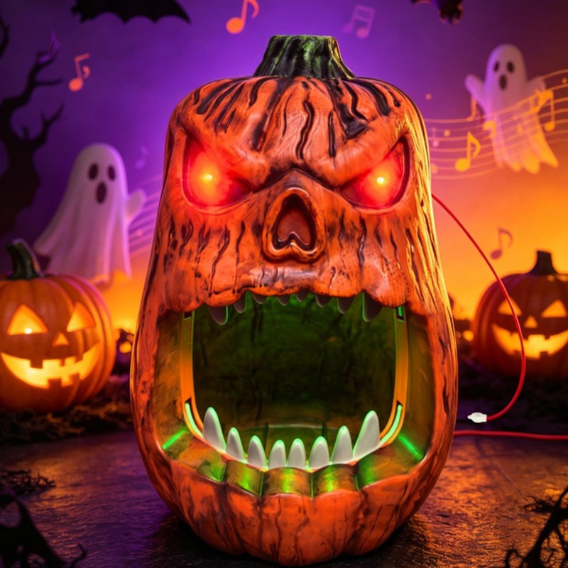 Halloween LED Lighted Pumpkin  - Halloween Pumpkin Decor Led review and price