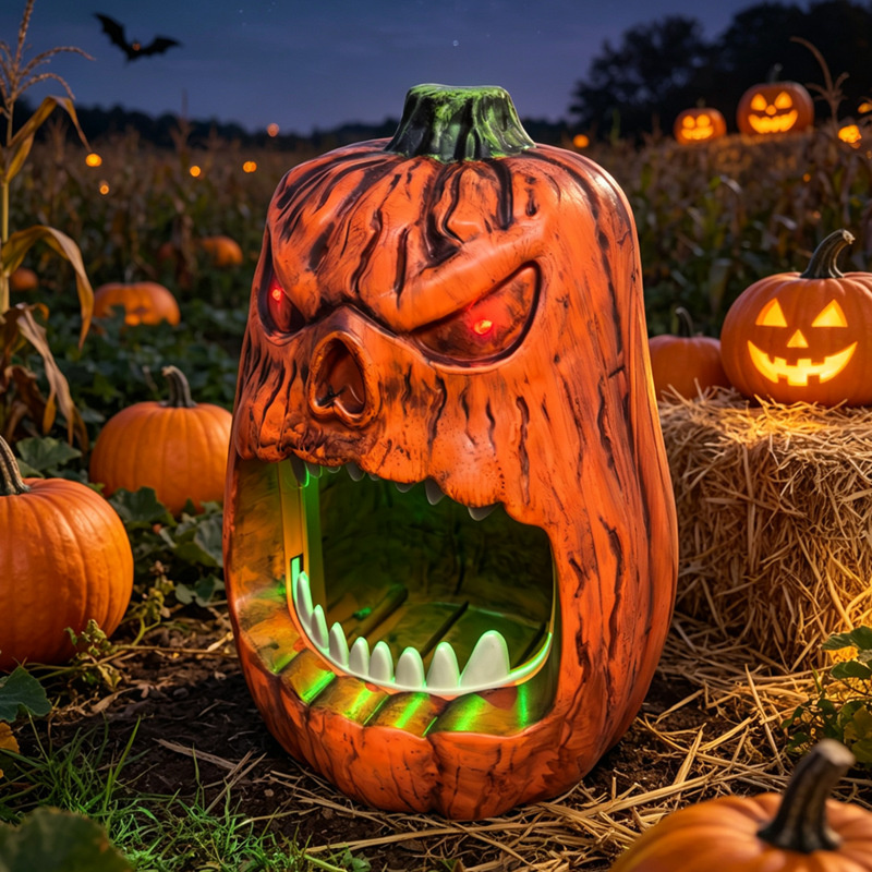Halloween LED Lighted Pumpkin  - Halloween Pumpkin Decor Led review and price