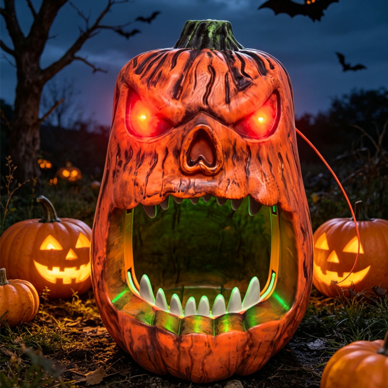 Halloween LED Lighted Pumpkin  - Halloween Pumpkin Decor Led review and price