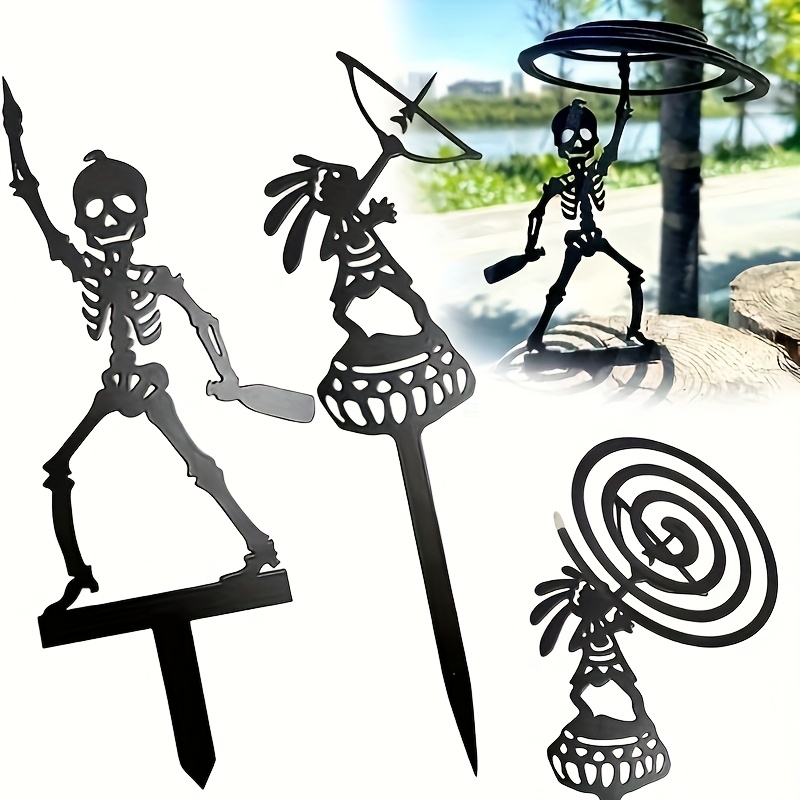 [Metal Archery Stand] Portable - Halloween Skeleton Decoration review and price
