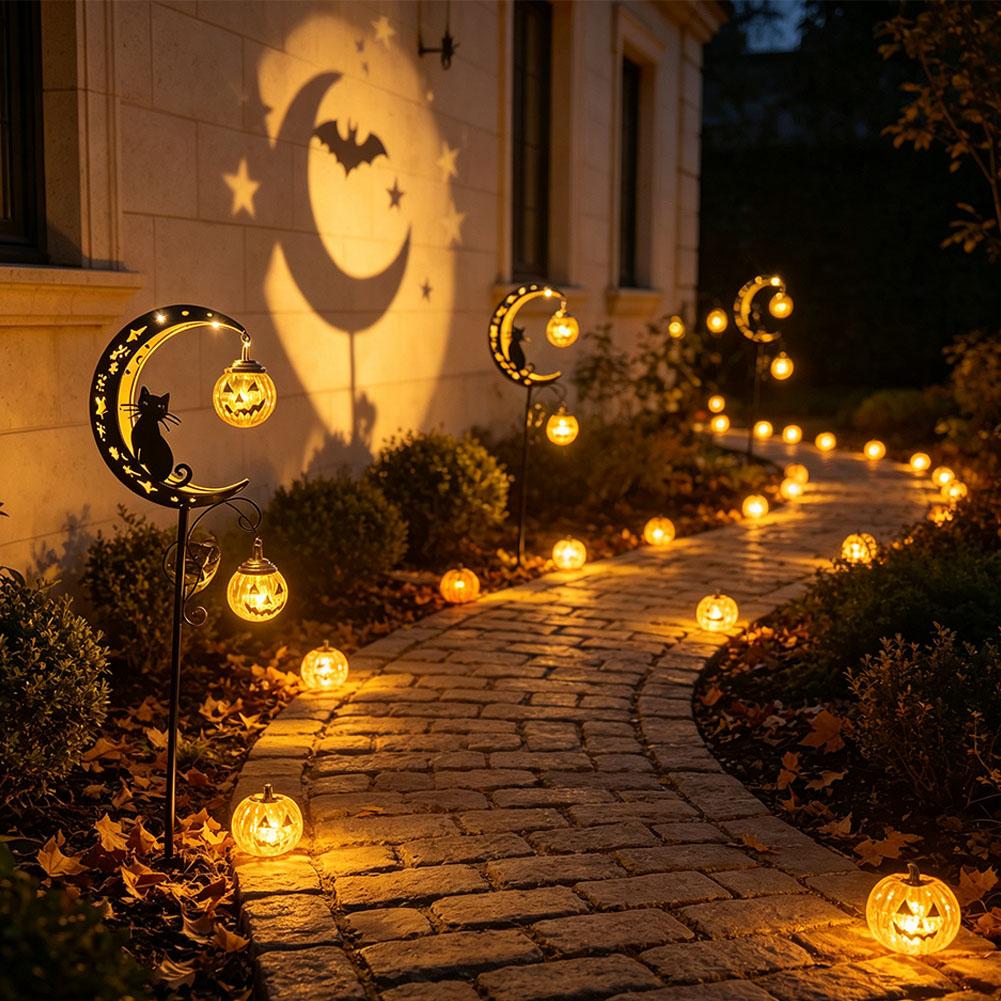 Halloween Outdoor Garden Stake - Pumpkin Lantern Halloween review and price