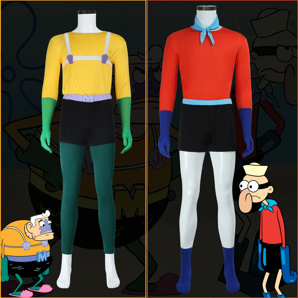 Mermaid Man Cosplay Costume Ba - Halloween Costume Kids review and price