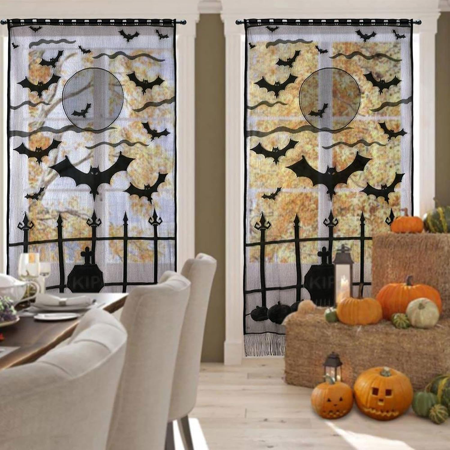 Halloween Skeleton Lace Door C - Halloween Skeleton Decoration review and price