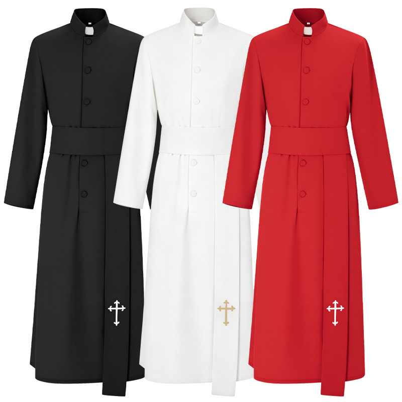 Medieval Priest Costume White  - Halloween Costume Adult review and price