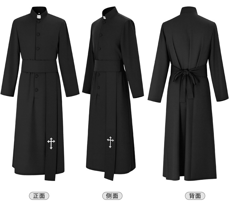 Medieval Priest Costume White  - Halloween Costume Adult review and price