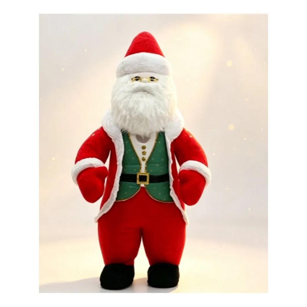 Inflatable Santa Claus Mascot  - Halloween Costume Adult review and price