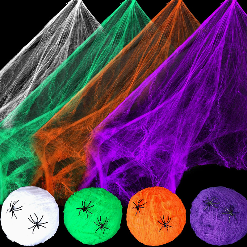 Halloween Decoration White Spi - Spider Web Halloween Decoration review and price